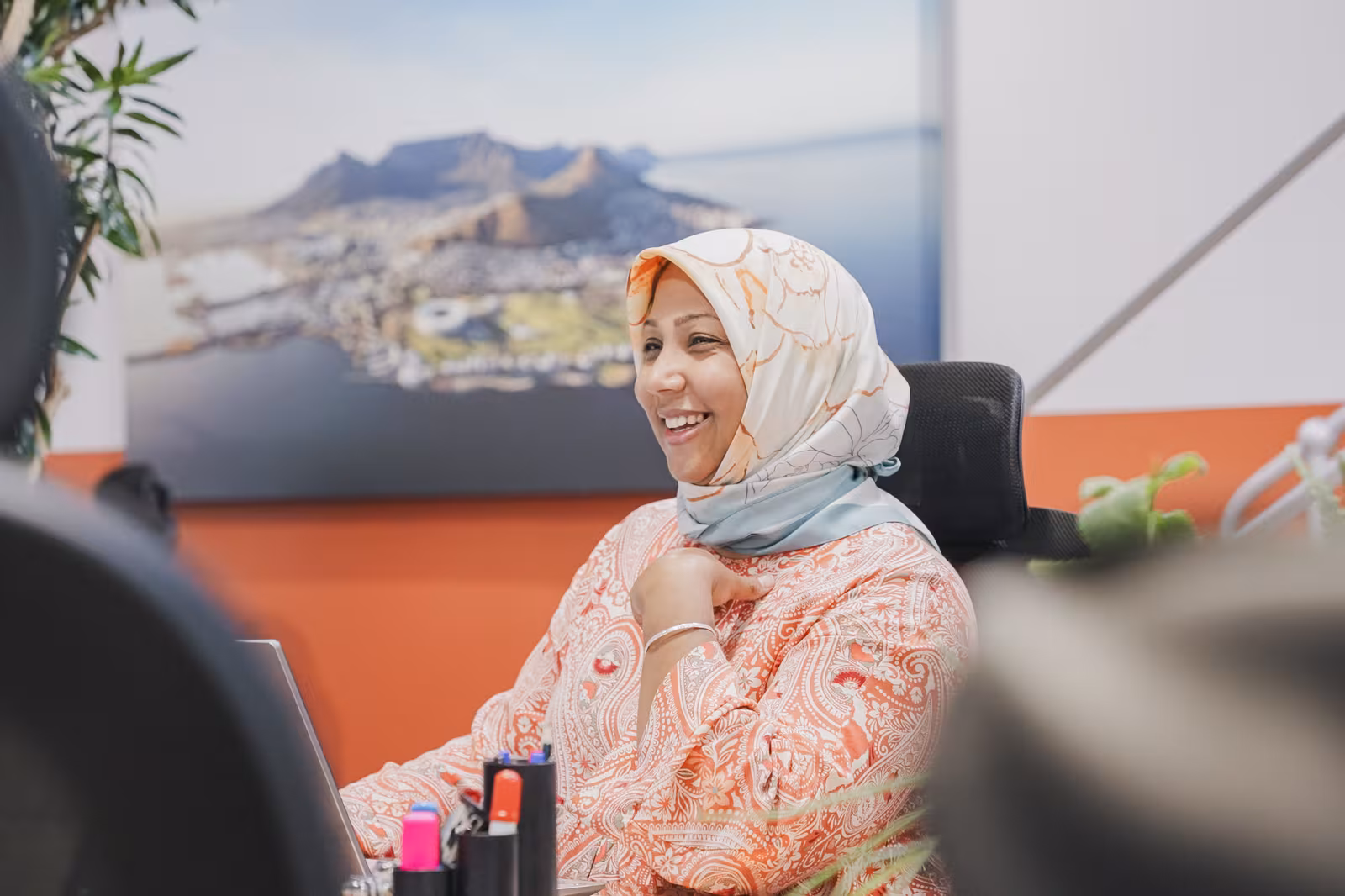 Licensed Intergate advisors discussing a work visa pathway